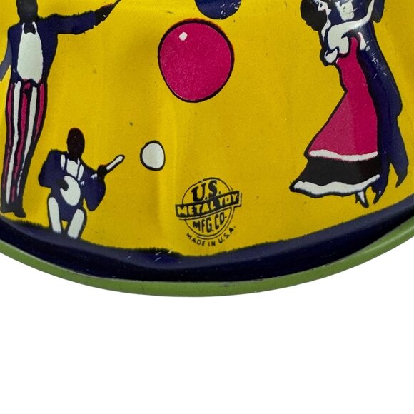 Lot of 8 Tin Litho Toy Noisemakers New Years Party US Metal Mfg Co Vintage 1950s - Picture 5 of 11